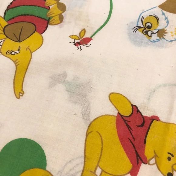 Vintage Winnie The Pooh Pillow Case Eeyore Kanga Owl - Picture 8 of 16